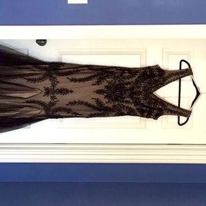 Cache dress. Size 12. Black lace